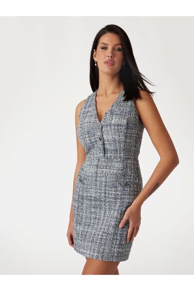 Guess Bodycon tweed mini dress
