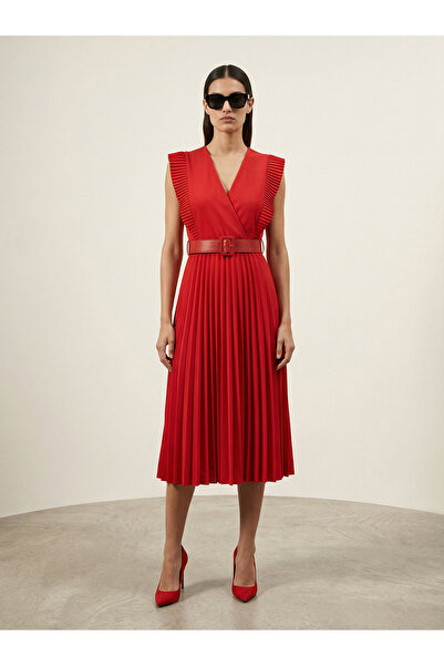 Phoenix Women Pliseli Dabıl Elbise