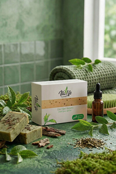 İlla Life Natural Special Series Tea Tree Oil Soap for Skin and Face Acne Acn...
