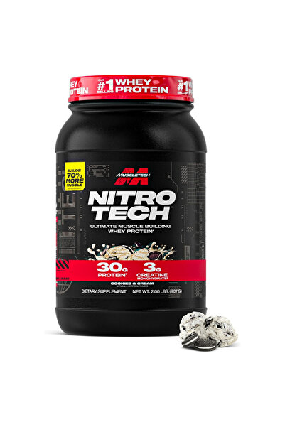 MUSCLETECH بروتين مصل اللبن نيترو-تك - تركيبة مثالية لبناء العضلات - بنكهة ال...