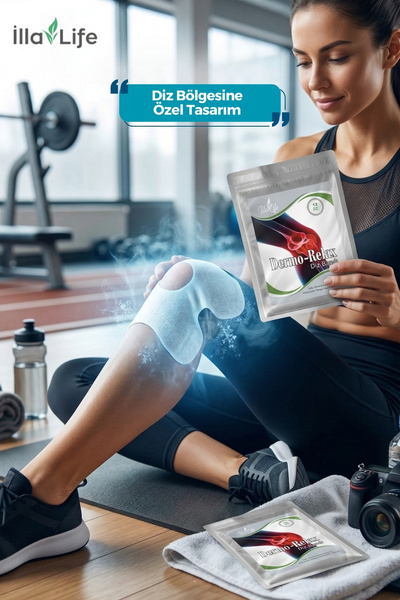 İlla Life Hızlı Etkili Yeni Dermo Relax Diz Bandı Diz Bacak Bölgesi İçin Özel...