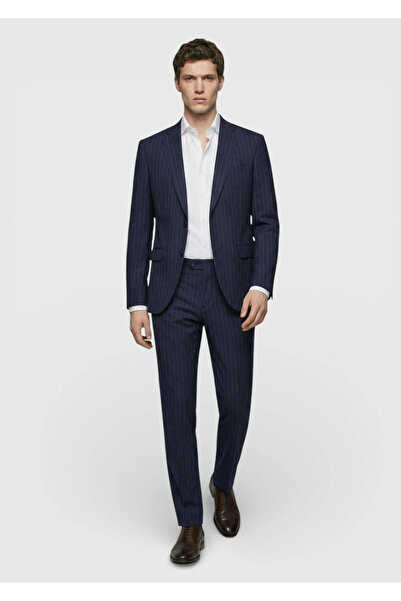 Ramsey Renkli Zeroweight Slim Fit %100 Yün Takım Elbise