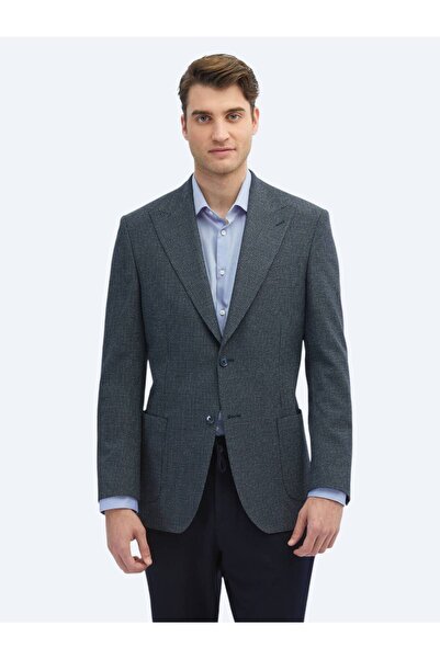 Kip Jachetă modernă cu model indigo