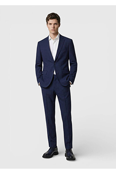 Ramsey Renkli Zeroweight Slim Fit Yün Karışımlı Takım Elbise