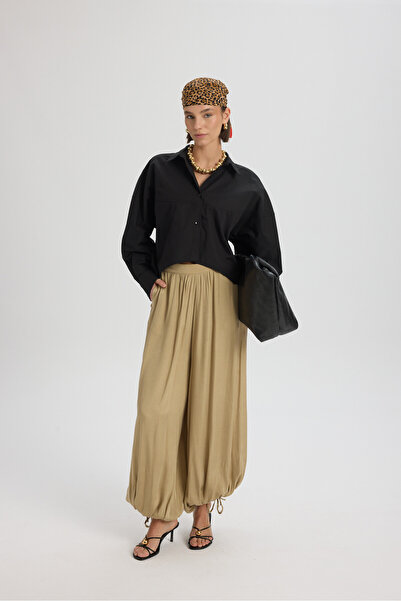 MAI STUDIOS CO. Aria Bej Şalvar Pantolon