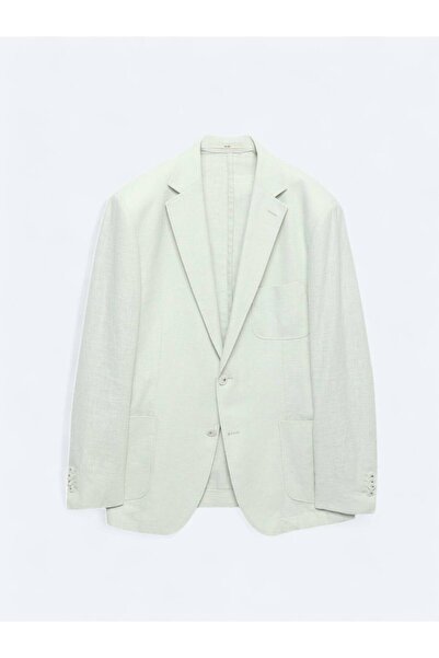 Kip Jachetă Nil Green Straight Modern Fit