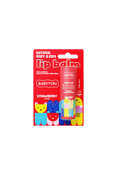 BABYTON بلسم الشفاه بالفراولة
