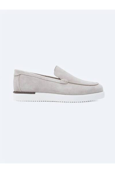 Kip Pantofi casual eleganti din piele intoarsa bej