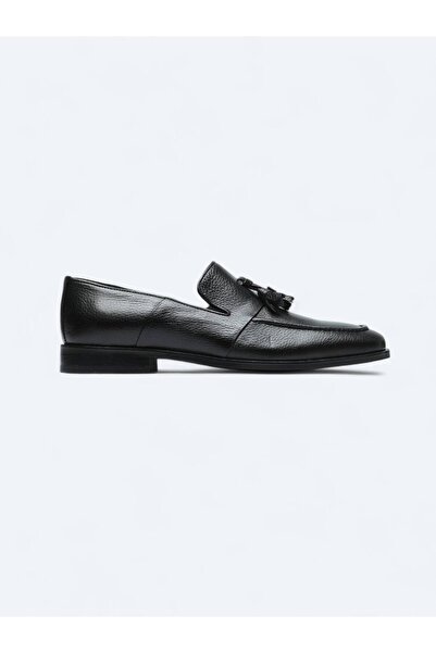 ABDURRAKİP ÇETİN SİİRT YÖRESEL ÜRÜNLER Black Leather Classic Loafer
