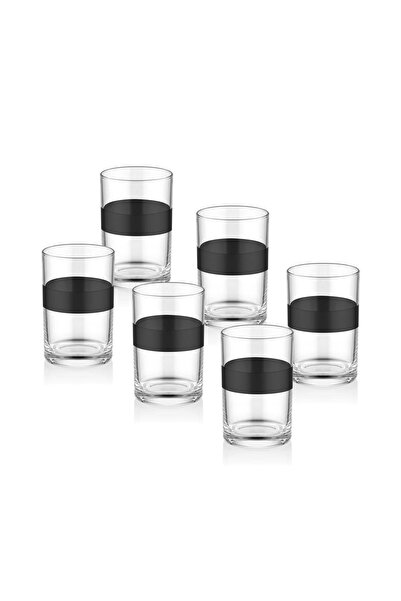 The Mia Dark Kahve Yanı Su Bardağı 6 Lı Set