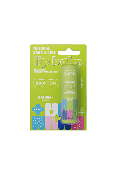 BABYTON Doğal Aromasız Dudak Nemlendirici 5 gr