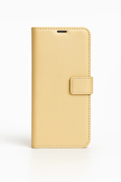 PiyasaSepeti iPhone 17 Pro Max Wallet Stand Cover Case Gold