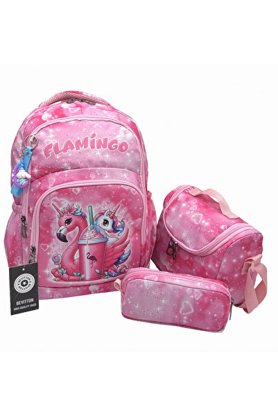 Bevitton Αδιάβροχο σετ 3 τεμαχίων σακιδίων πλάτης δημοτικού σχολείου για αγόρ...