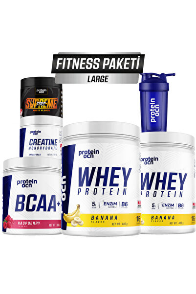 Proteinocean Fıtness Paketi Large - Muz Ahududu