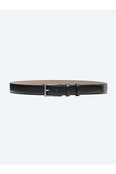 Kip Black Leather Belt