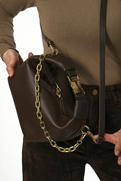 ABBRA Ženske veganske Koža kopče Sa kopčom Postavljeno male sa naramenicom Torba