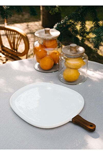 The Mia Woody Porselen Servis 44x30 cm