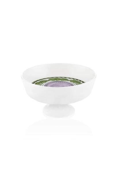 The Mia طبق فواكه بروفانس لافندا بنفسجي 23x14 سم