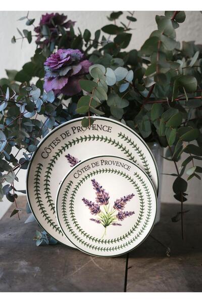 The Mia طقم أطباق تقديم باللافندر من بروفانس 6 قطع 26 سم PRC04