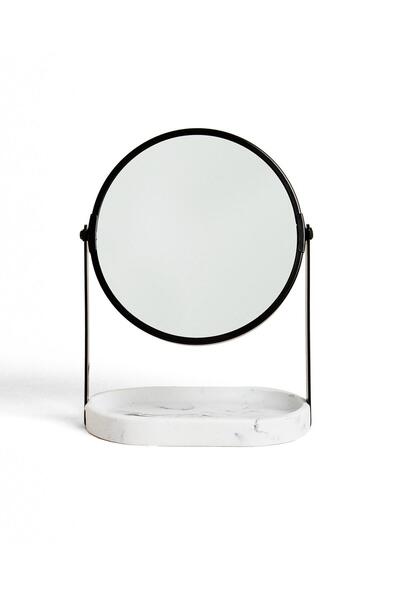 The Mia Marble Makyaj Aynası 18x10x25 cm
