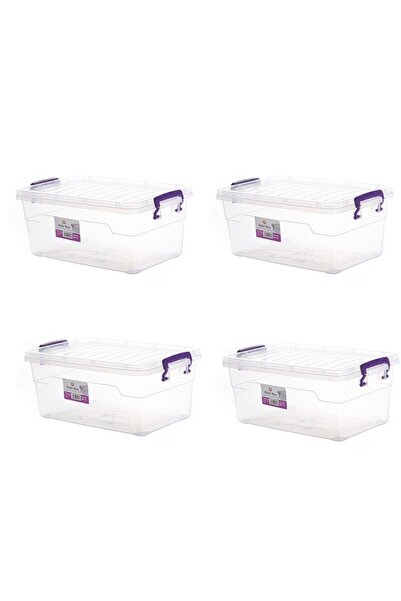 Genel Markalar Hobi Box Yatay Saklama Kabı 4'lü Set (4x5,5 LT)