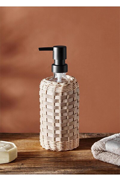 The Mia موزع الصابون السائل من الروطان كريم 483 مل