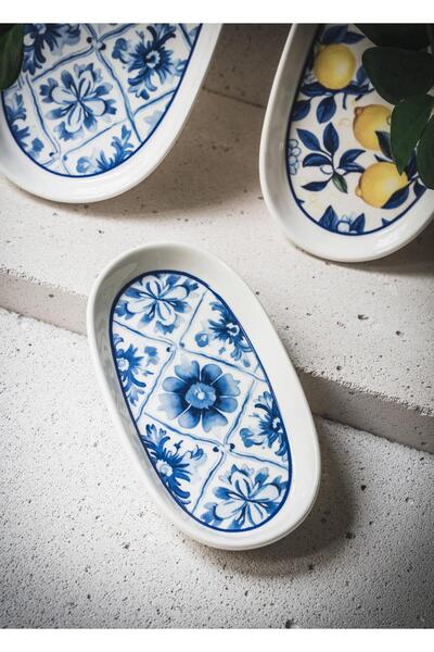 The Mia Odore Di Limone Oval Serving Set 2 Pieces 21 cm Odl0011