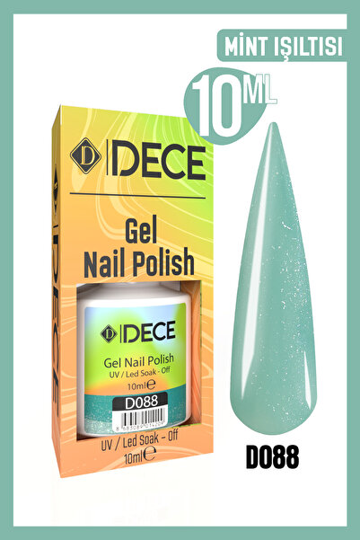 d dece Kalıcı Oje Uv Led D088 (SEDEFLİ RENK) 10ml