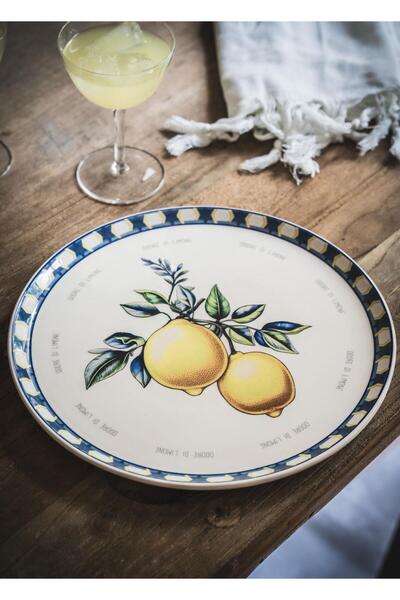 The Mia Odore Di Limone Servis Tabağı 30 Cm ODL0006