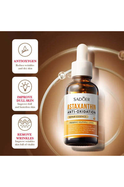 SADOER Astaxanthin serum - 6000x Antioxidant - Anti-Wrinkle & Repair 30ml