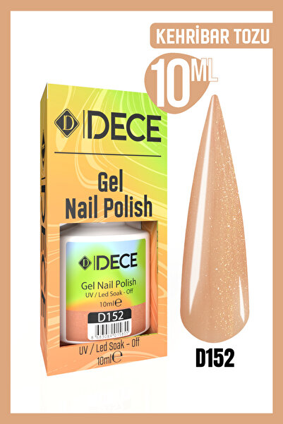 d dece Kalıcı Oje Uv Led D152 (SEDEFLİ SERİ) 10ml