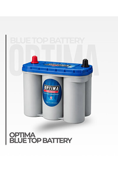 Optima بطارية بلو توب 12 فولت 75 أمبير ساعة AGM رقم 8052-188