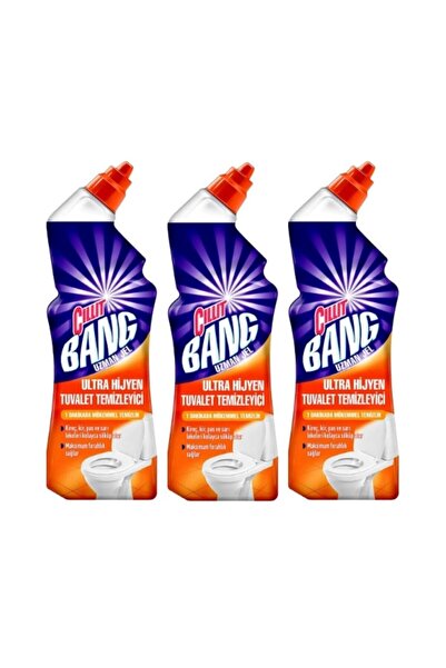 Cillit Bang Uzman Jel Tuvalet Temizleyici 750 ml 3'lü Set