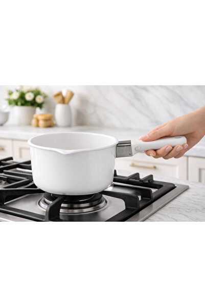 Pyrex 18cm Kaserol Ily Pişirme Tenceresi 1 Adet Beyaz Renk Bulaşık Makinesind...