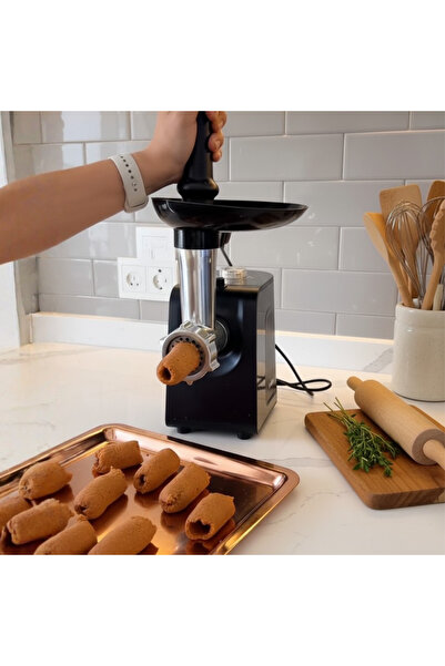 ROBX R10 Çok Fonksiyonlu Içli Köfte Sosis Yapma & Salata Peynir Doğrama Rende...