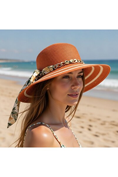 Deeplively Ženski slamnati šešir, letnji šešir za plažu, vrhunski kvalitet - ...