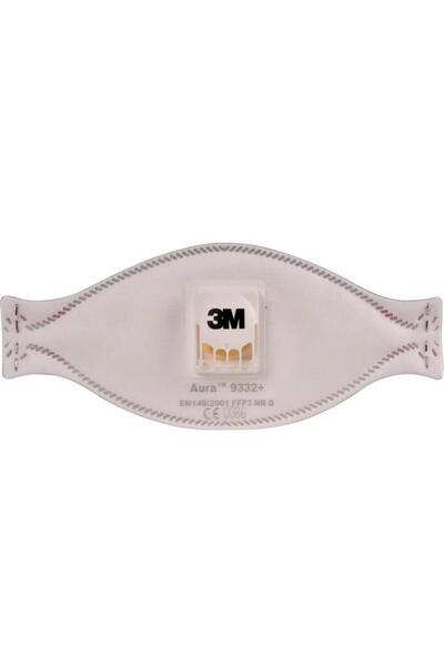 3M Aura 9332 Ffp3 Ventilli Solunum Koruyucu Maske - 10`lu Paket
