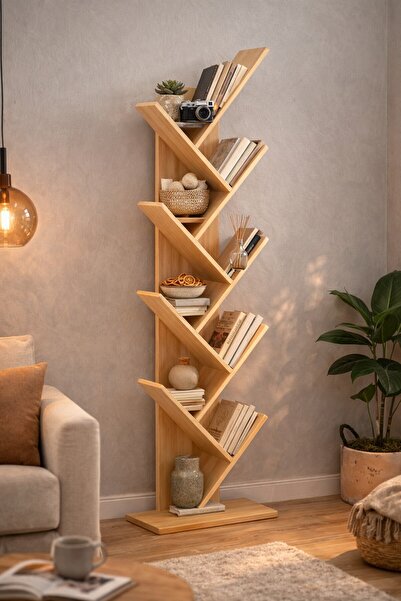 UnicSpot Bibliotecă verticală, cocobolo, 50 x 25 x 141,5 cm