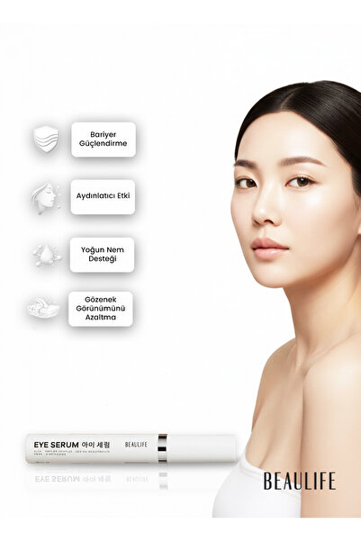 Beaulife Eye Serum 1200 ppm PDRN,Niacinamide,Cıca,Peptıde Complex Yenileyici ...