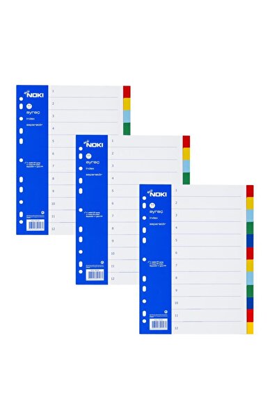 Noki فاصل 12 لون - 3 قطع 59126