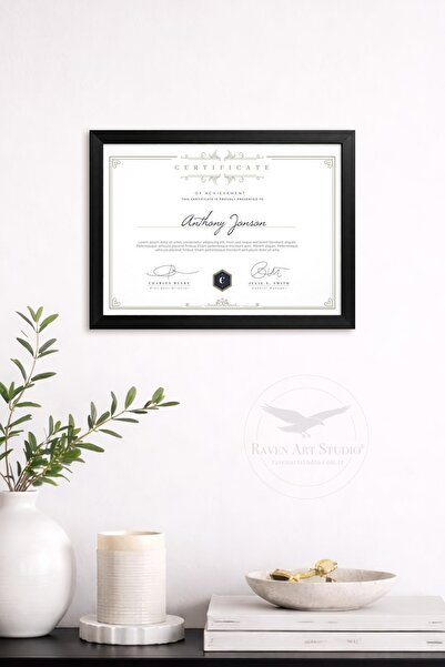 Raven Art Studio A4 - 21cm X 30cm Mdf Backboard with 500 Micron Protected Tra...