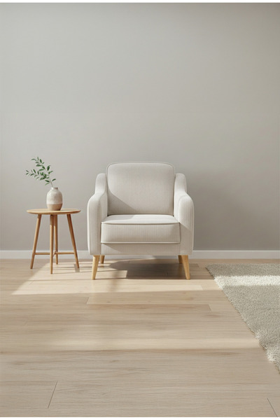 Rolivs Mokka Modüler Berjer - Aletsiz Kurulum Modern ve Minimal - Fitilli Kad...