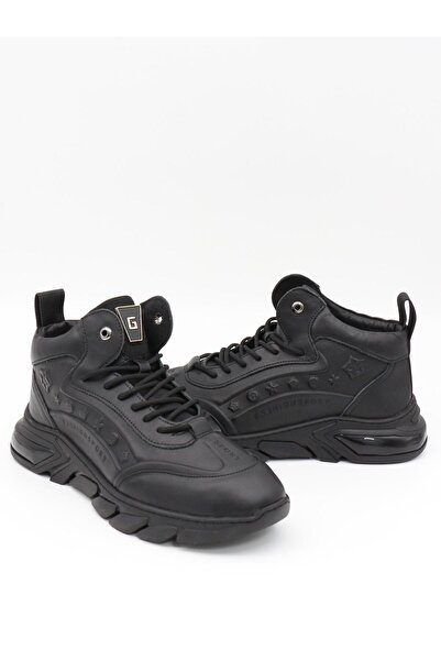 Guja 23K513 Siyah Fashion Dikişli Air Taban Erkek Bot