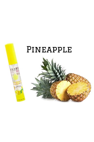 Ushas Ulei de buze Shiny, aroma de ananas, 3ml