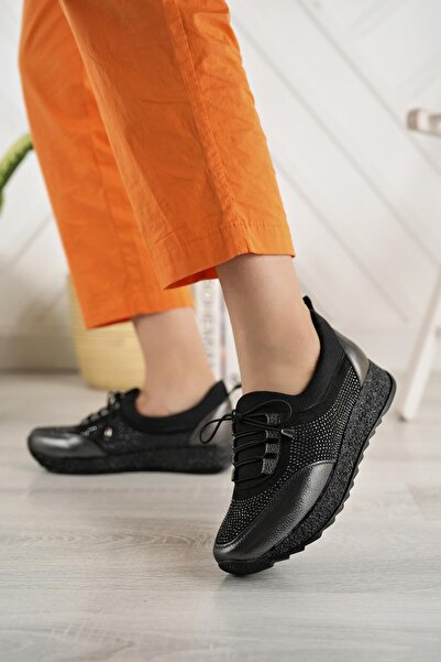 Nesil Shoes Pantofi de damă Acr 15 Platinum Stone Stretch