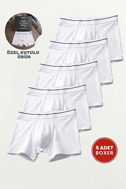 CENNETOĞLU Boxeri din bumbac Lycra pentru bărbați Ambalaj igienic special Pac...