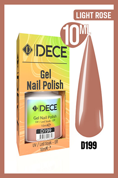 d dece Kalıcı Oje Uv Led D199 (NUDE SERİSİ) 10ml