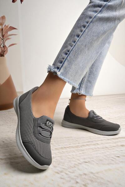 Nesil Shoes Pantofi de mers pentru femei Bsea 575 Smoked Memory Foam