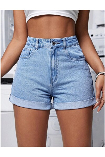 MARLİX Дамски дънки с еластични крачоли и двойни крачоли