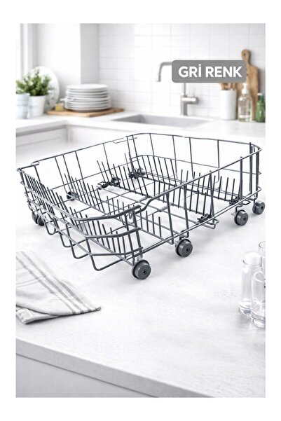 Arçelik 6230 HT Bulaşık Makinesi GRİ RENK Alt Sepeti